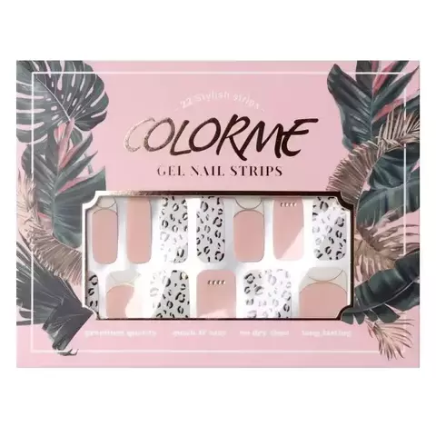 Colorme Gel Nail strips 22 Stickers adhesivos para uñas Glam Rock - comprar online