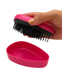Scher Cepillo desenredante Antifrizz cabello Pocket travel - Fucsia en internet