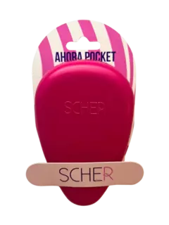 Scher Cepillo desenredante Antifrizz cabello Pocket travel - Fucsia - comprar online