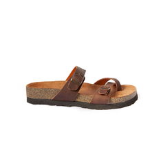 Sandalias Clara Chocolate - comprar online