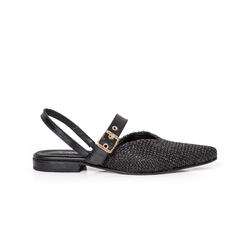 Mule Sofia Negro - comprar online