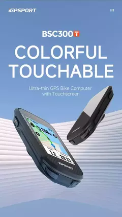 Ciclocomputador IGPSPORT BSC300 Ultradelgado Tactil - tienda online