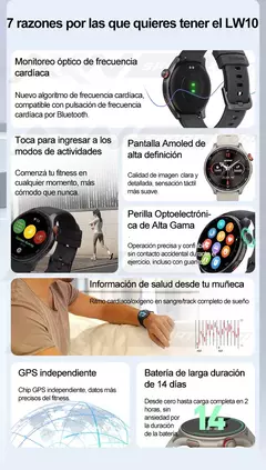 SmartWatch iGPSPORT LW10 - tienda online