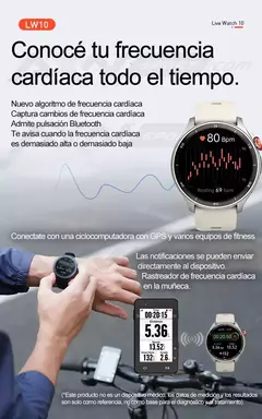 Imagen de SmartWatch iGPSPORT LW10