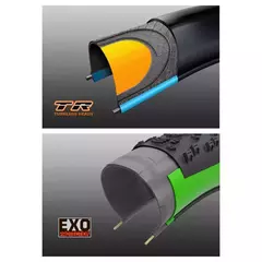 Maxxis Reaver 700x40c EXO TR Negro