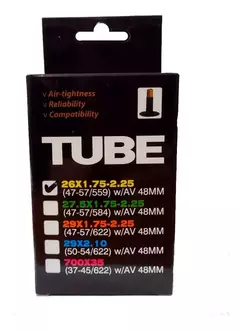 Camara Jiluer 26x1.75/2.25mm - Auto 32mm - comprar online