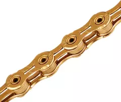 Cadena KMC X10SL Gold Titanio - comprar online