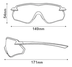 Lentes Shimano CE-SPHX1 S-Phyre - Estación Bike