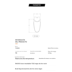Imagen de Juego de Ruedas Toseek CY50