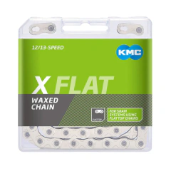 Cadena Kmc XFlat Waxed 12/13 Speed - Encerada