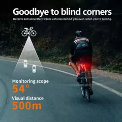 Luz Trasera Cyclami RT01 Smart Radar Tail Light - tienda online