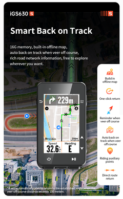 Ciclocomputador iGPSPORT IGS630S - tienda online