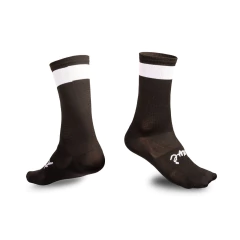 Medias Pave - Negro con franja Blanca