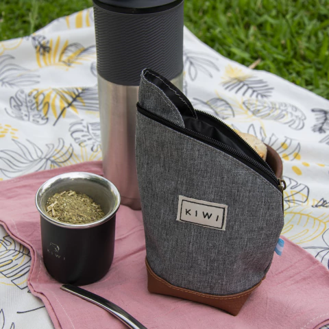 Yerbera Caá - Gris - comprar online