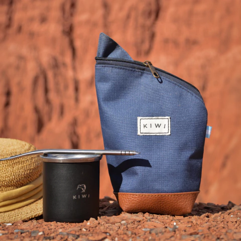 Yerbera Caá - Azul - comprar online