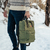 Mochila Calafate Guazú - Verde - Kiwi bolsas para andar