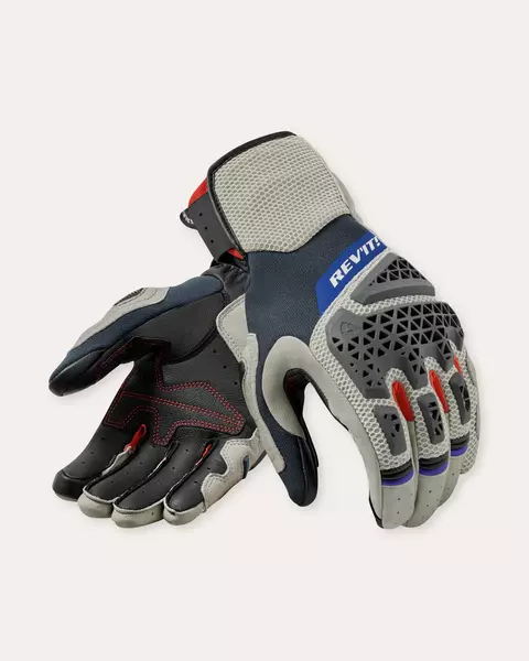 GUANTES REVIT SAND 5 SILVER/RED - comprar online