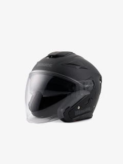 CASCO BLAUER JET DJ01 BLACK