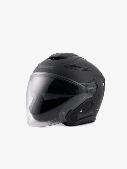 CASCO BLAUER JET DJ01 BLACK