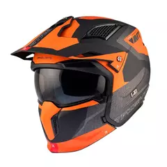 CASCO MT STREETFIGHTER TOTEM ORANGE