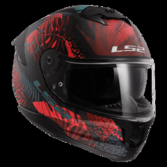 CASCO LS2 STREAM II 808 JUNGLE NEG/ROSA en internet
