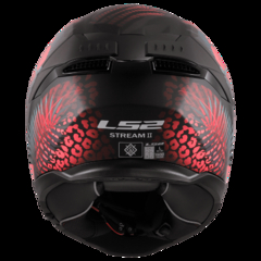 CASCO LS2 STREAM II 808 JUNGLE NEG/ROSA - tienda online