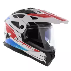 CASCO LS2 702 PIONEER NAMIB WHITE/BLUE/RED GLOSS en internet