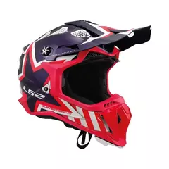 CASCO LS2 MX700 SUBVERTER CONSTELACION RED/BLUE GLOSS en internet