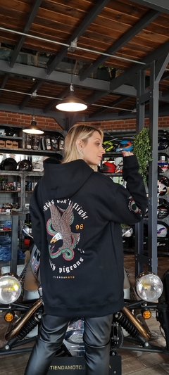 BUZO HOODIE TM EAGLE BLACK - comprar online