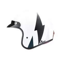 CASCO MAC 181 BOWIE RAIN WHITE/BLACK - tienda online