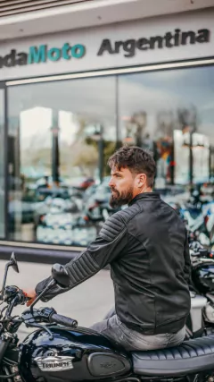 CAMPERA CUERO LUPE CALABRIA NAPA - comprar online