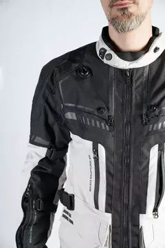 CAMPERA BROOKLYN ADVENTURE BLANCA NEGRA - comprar online