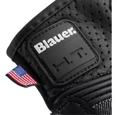 GUANTES BLAUER DIGIT JEANS/CUERO BLUE - comprar online