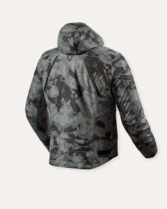 CAMPERA REVIT FLARE 3 H20 CAMO DARK GREY - comprar online
