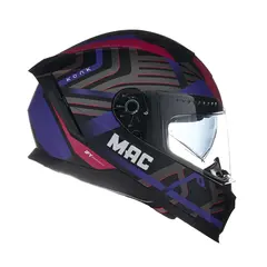 CASCO MAC FF069 FORCE KONK BLACK/ PINK/ MATTE - comprar online