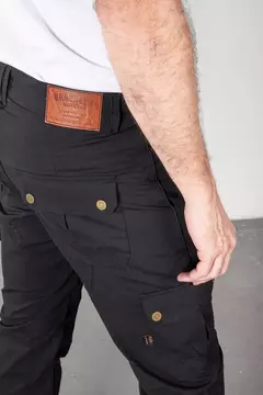 Imagen de PANTALON KINGMAN CARGO GOFFS NEGRO