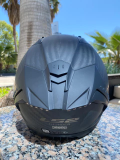 Imagen de CASCO LS2 THUNDER CARBON BLACK USADO TALLE XL
