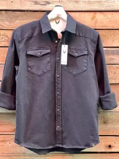 CAMISA POST SCRIPT JESSE JAMES NEGRO