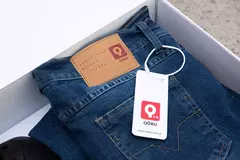 PANTALON JEANS QOBU CLASSIC BLUE - tienda online
