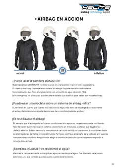 CAMPERA AIRBAG HELITE ROADSTER en internet