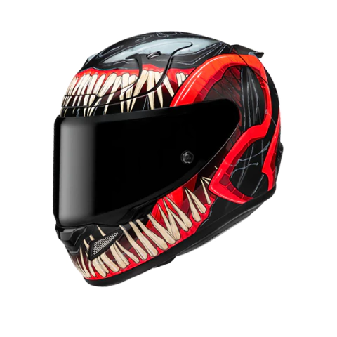 CASCO HJC RPHA 12 VENOM III BLACK/RED