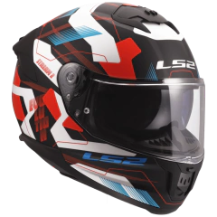 CASCO LS2 FF808 STREAM 2 MIKA WHITE BLUE MATTE en internet