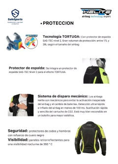 CAMPERA HELITE AIRBAG VENTED GRIS - comprar online