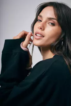 BUZO POST SCRIPT TRIVAL BLACK - TiendaMoto Argentina TE: 1162818687