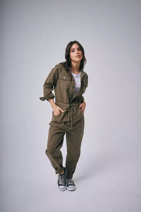 OVEROL POST SCRIPT REBEL VERDE