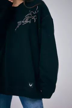 BUZO POST SCRIPT TRIVAL BLACK - comprar online