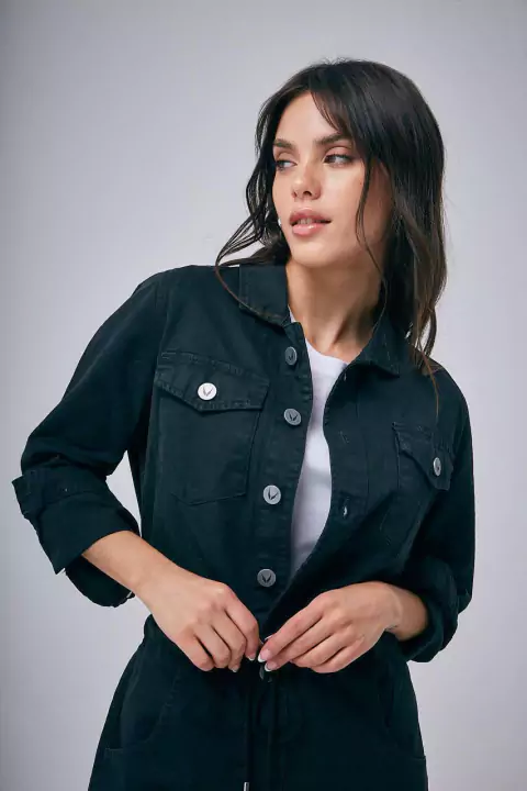 OVEROL POST SCRIPT REBEL BLACK