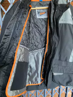 CAMPERA SEDICI ADV USADA BLACK/GREY - TiendaMoto Argentina TE: 1162818687