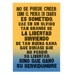 Discurso de la servidumbre voluntaria - tienda online