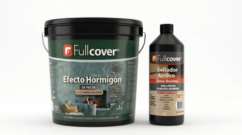 Efecto Hormigón® Pasta Tonalizable 5kg + Sellador Acrílico 1lt